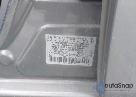 2018 Nissan Sentra S z USA, uszkodzony, nr VIN 3N1AB7AP0JY285277